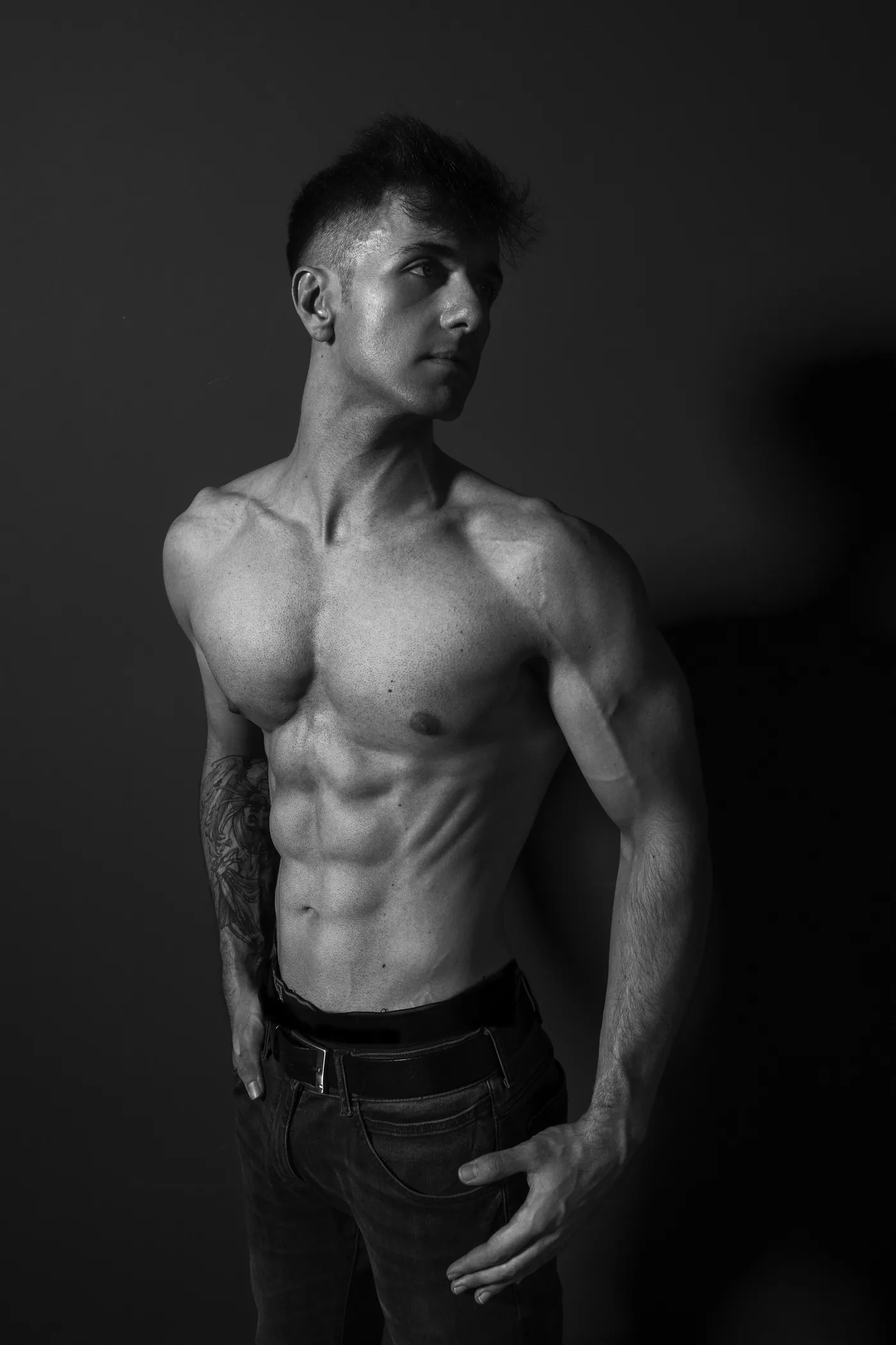 Physique from the side